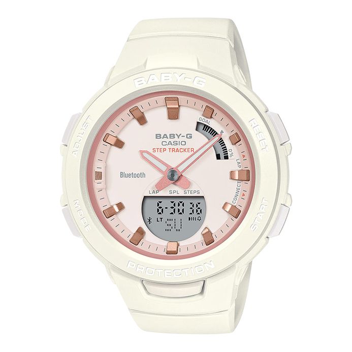 BABY-G BSA-B100-7ADR ホワイト BSA-B100-7AJF | CASIO