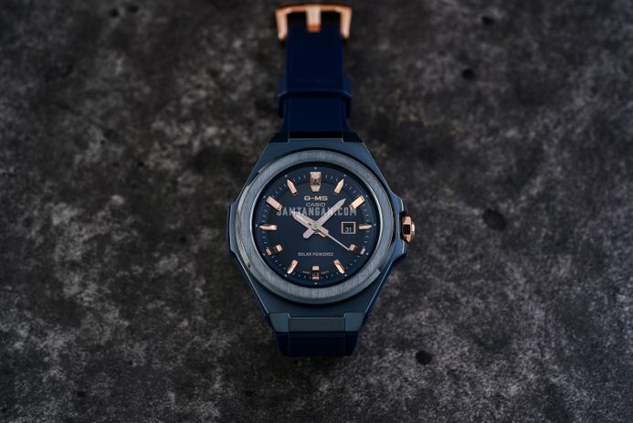 Casio Baby-G MSG Series MSG-S500G-2A2DR Ladies Navy Dial Deep Navy Resin Band