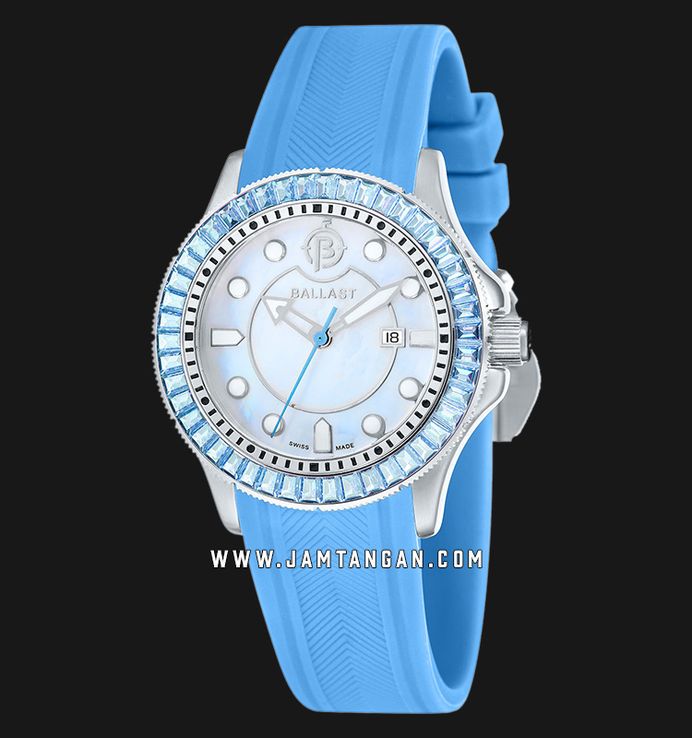Ballast Vanguard BL-5101-0B Ladies Mother Of Pearl Dial Blue Ballast Vanguard BL-5101-0B Ladies Mother Of Pearl Dial Blue