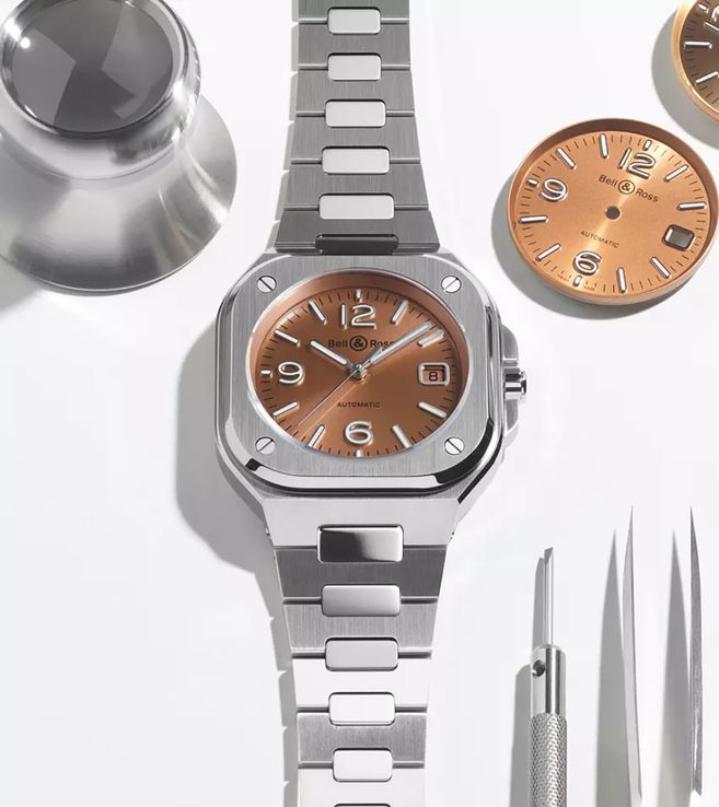 Bell Ross BR 03-92 BR05A-BR-ST/SST Automatic Copper Brown Sunray