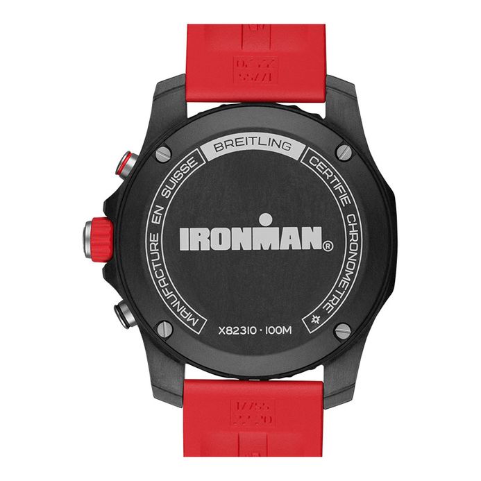 Breitling Professional X823109A1K1S1 Endurance Pro Men Chronometer Dual  Tone Dial Red Rubber Strap