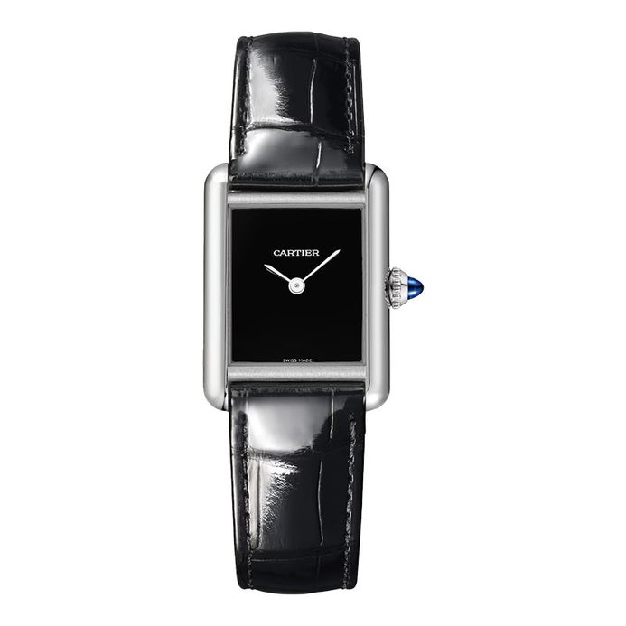 Cartier Tank Must De Cartier WSTA0071 Black Lacquered Dial Black