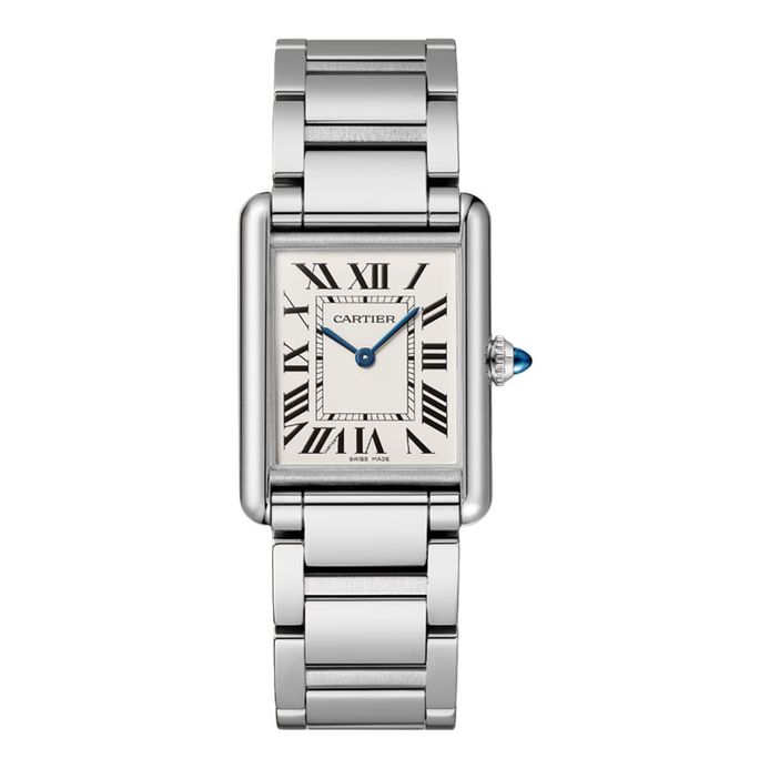 Cartier Tank Must De Cartier WSTA0106 Ladies Silver Dial Stainless