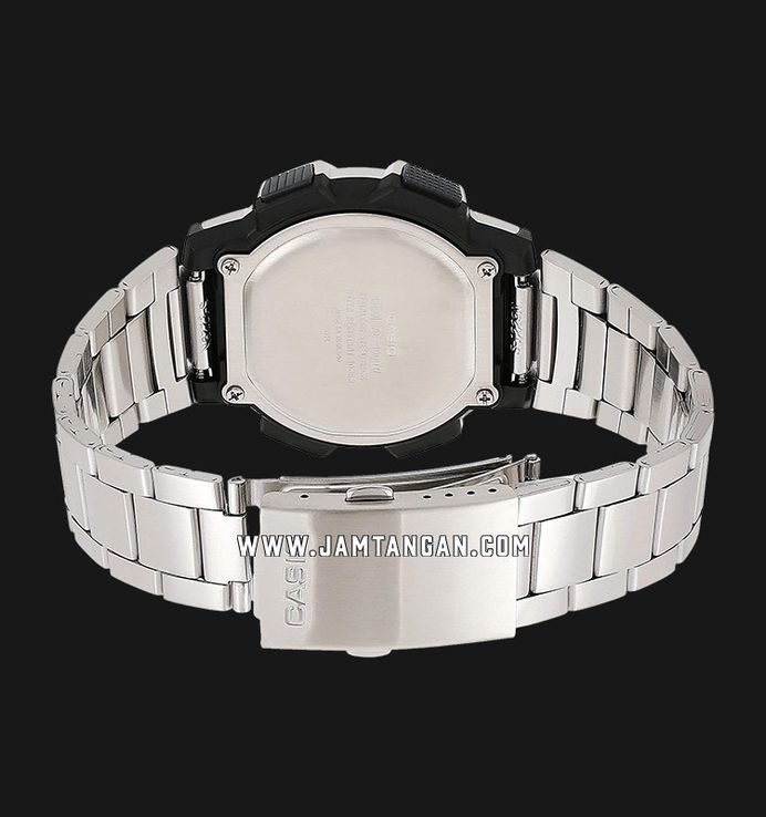 Casio General AE-1000WD-1AVDF 10 Digital Dial Stainless Steel Band
