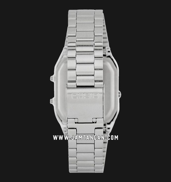Casio General AQ-230A-7BMQ Digital Analog Dial Stainless Steel Band