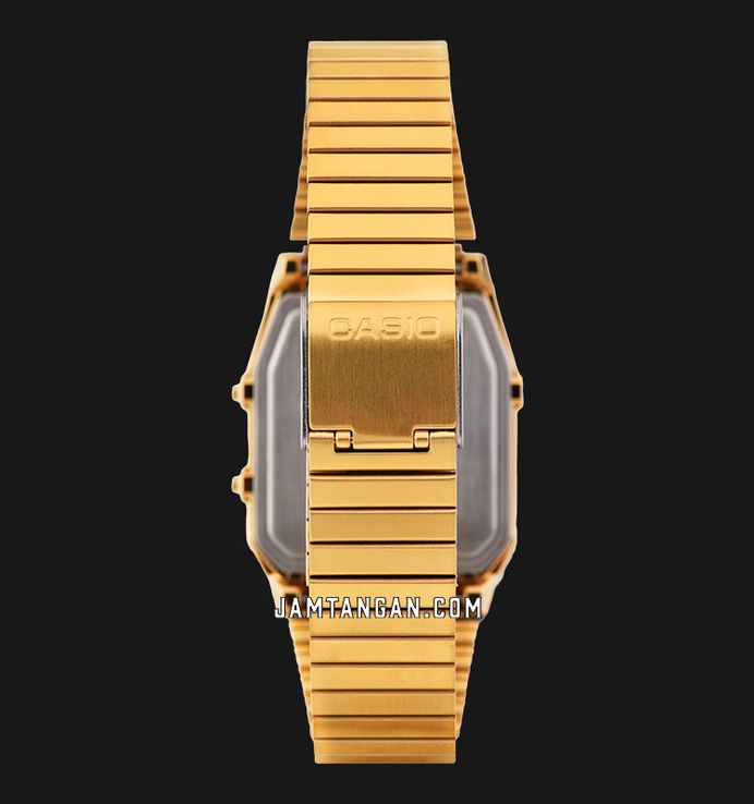 Casio General AQ-800EG-9ADF Light Gold Dial Gold Stainless Steel Band