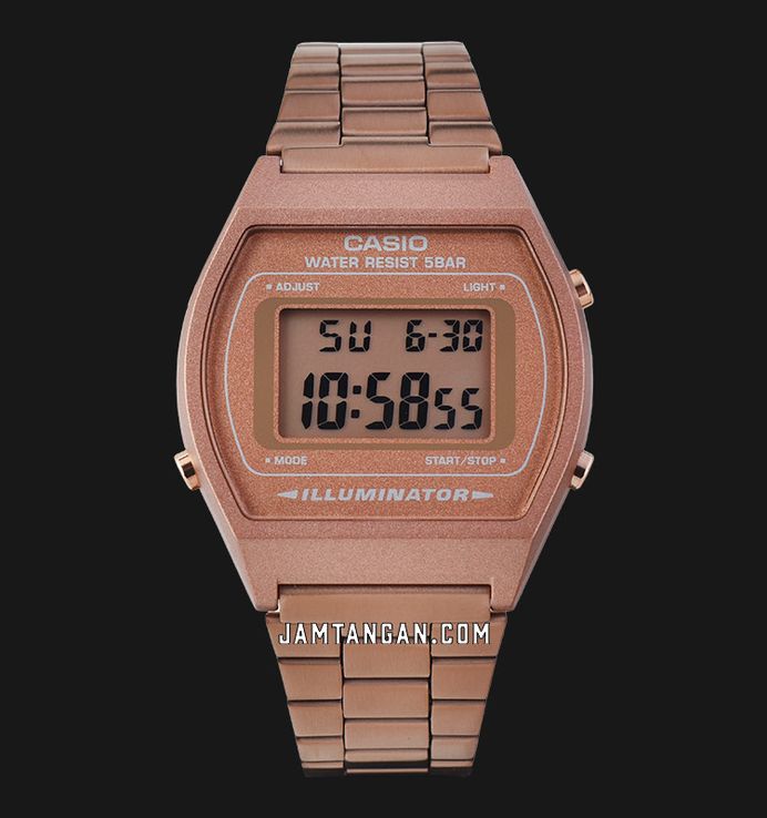 Jam tangan casio rose gold hot sale