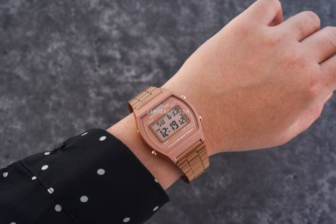 Jam tangan casio wanita rose gold store
