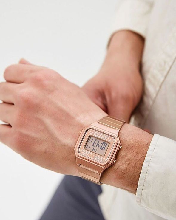 Jam tangan casio rose gold hot sale