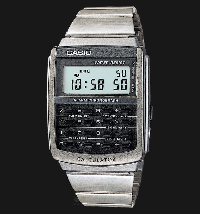 Jam casio calculator original store