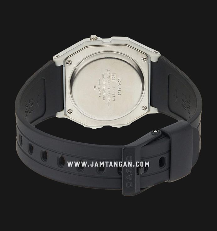 Casio General F-91WM-7ADF Vintage Series Digital Dial Black Resin Band