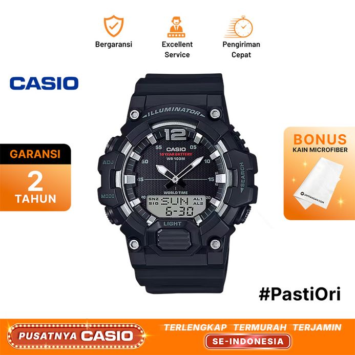 Casio General HDC-700-1A HDC-700-1AVDF Digital Analog Dial Black