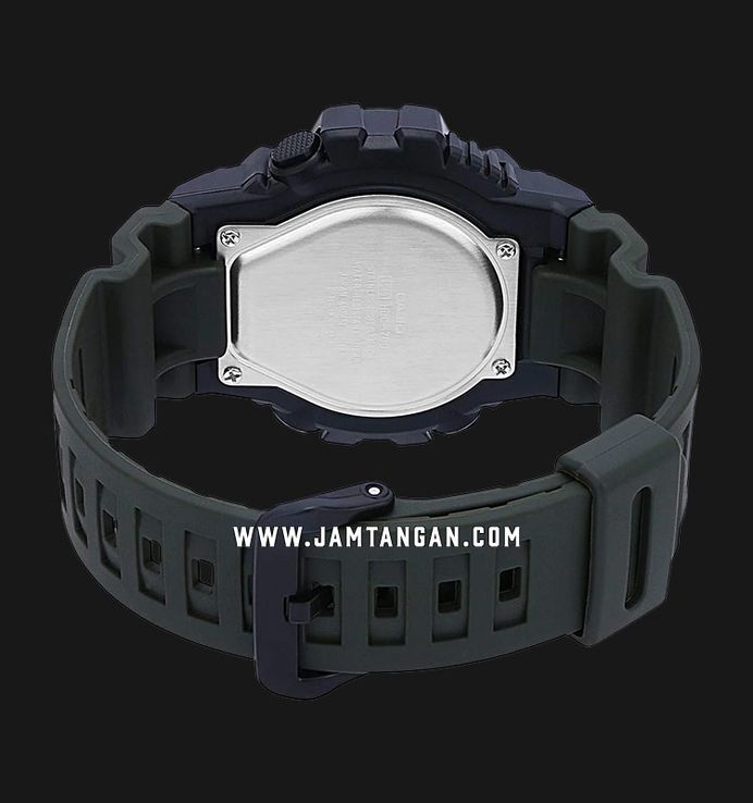 Casio General HDC-700-1AVDF Digital Analog Dial Black Resin Band