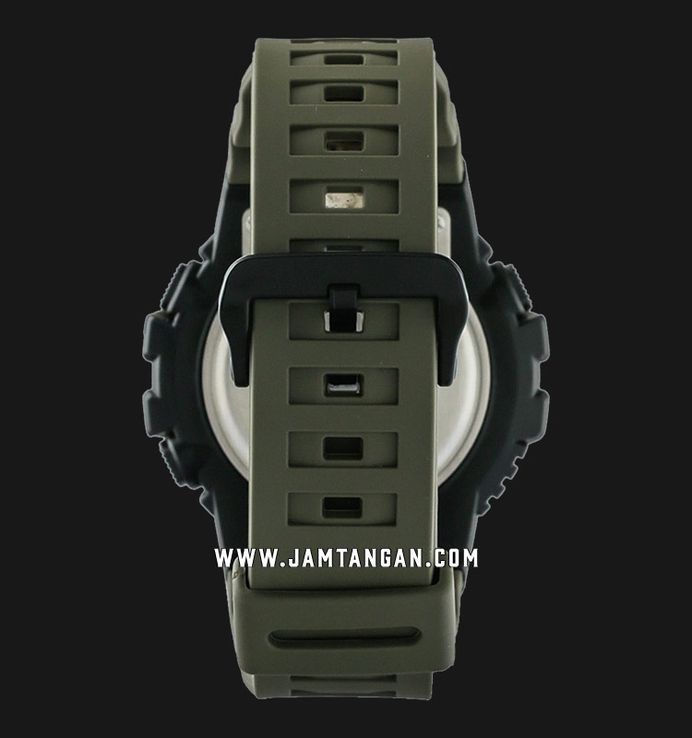 Casio General HDC-700-3A2VDF Digital Analog Dial Green Olive Resin Band
