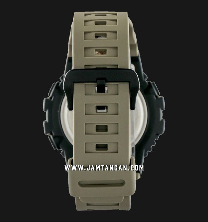 Casio General HDC-700-3A3VDF Digital Analog Dial Khaki Resin Band