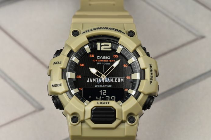 Casio General HDC-700-3A3VDF Digital Analog Dial Khaki Resin Band
