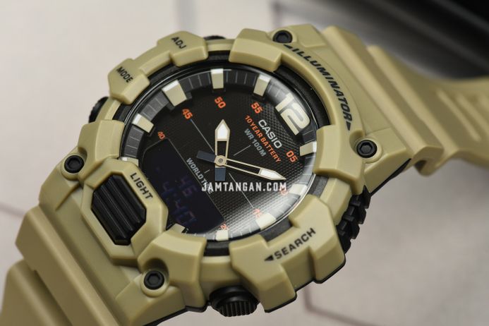 Casio General HDC-700-3A3VDF Digital Analog Dial Khaki Resin Band