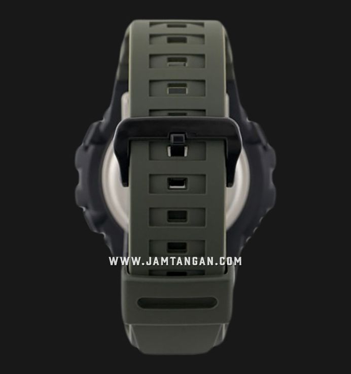 Casio General HDC-700-3AVDF Digital Analog Dial Green Resin Band