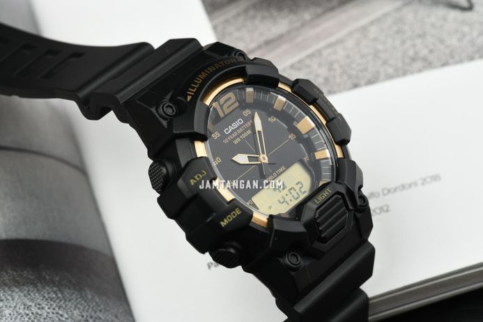 Casio General HDC-700-9AVDF Digital Analog Dial Black Resin Band