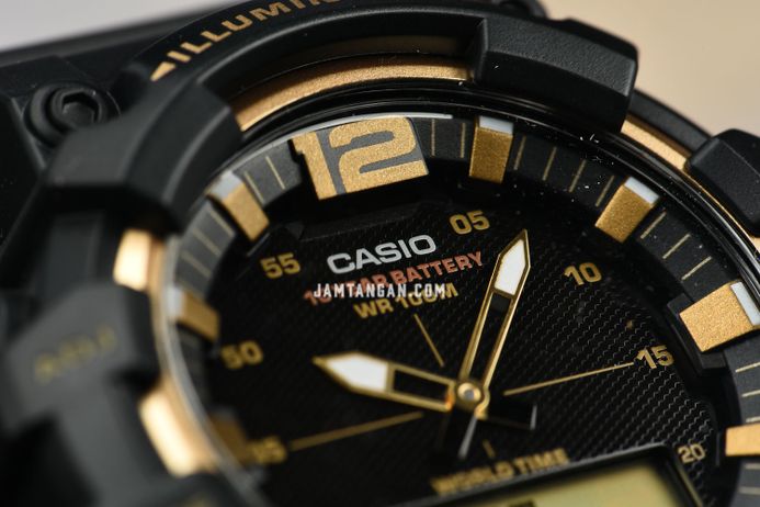 Casio General HDC-700-9AVDF Digital Analog Dial Black Resin Band