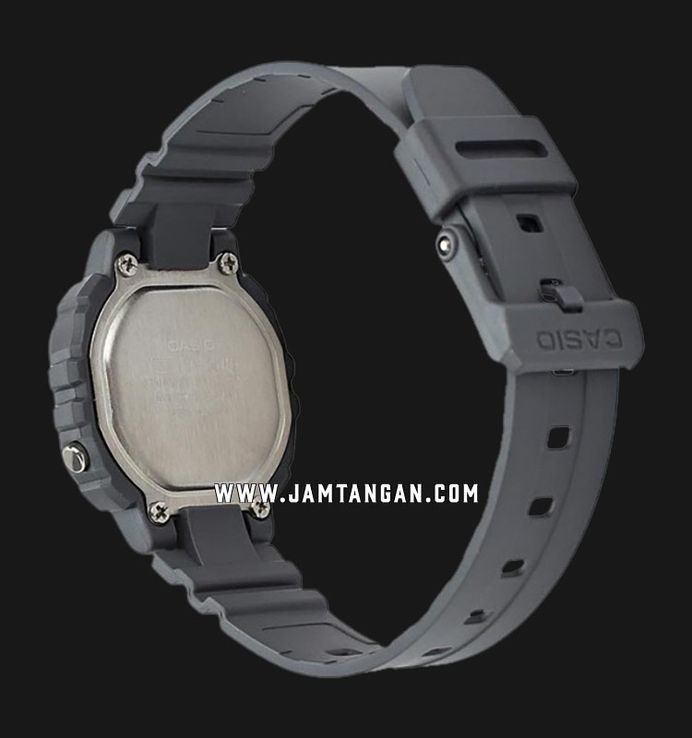 Casio General LA-20WH-8ADF Ladies Digital Dial Grey Resin Band