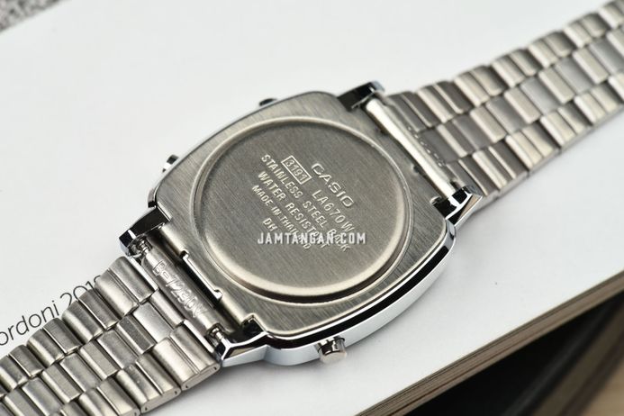 Orologio Casio Vintage Mini LA670WA-2DF - Quadrante Blu, Stile Retrò, Piccolo E Leggero, Con Timer E Allarme
