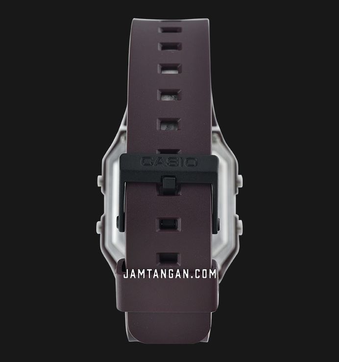 Casio General LF-20W-5ADF Pop Digital Dial Brown Resin Band