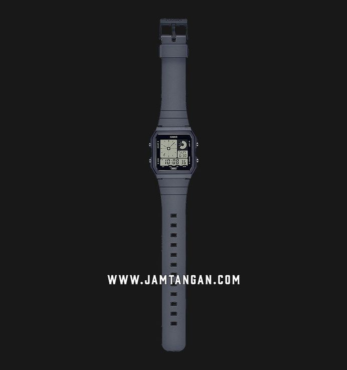Casio General LF-20W-8A2DF Pop Digital Dial Grey Resin Band
