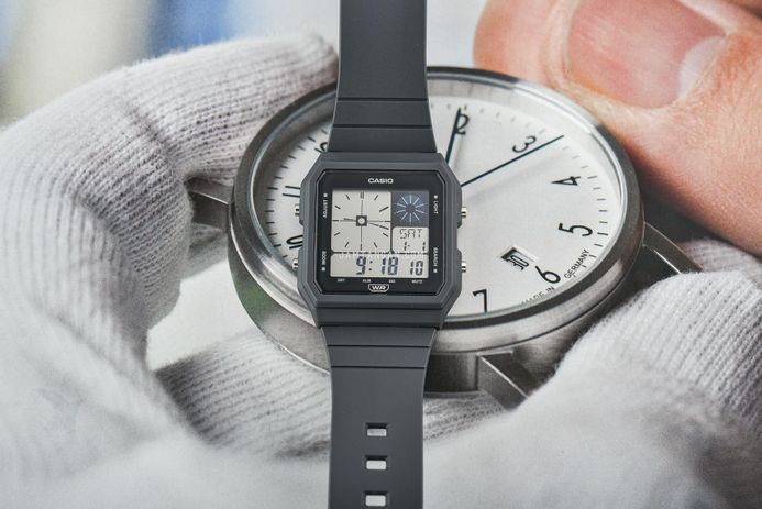 Casio General LF-20W-8A2DF Pop Digital Dial Grey Resin Band