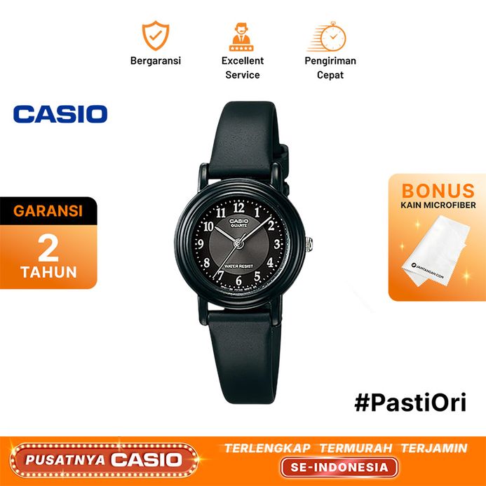 Casio General LQ-139AMV-1B3LDF Black Dial Black Resin Band