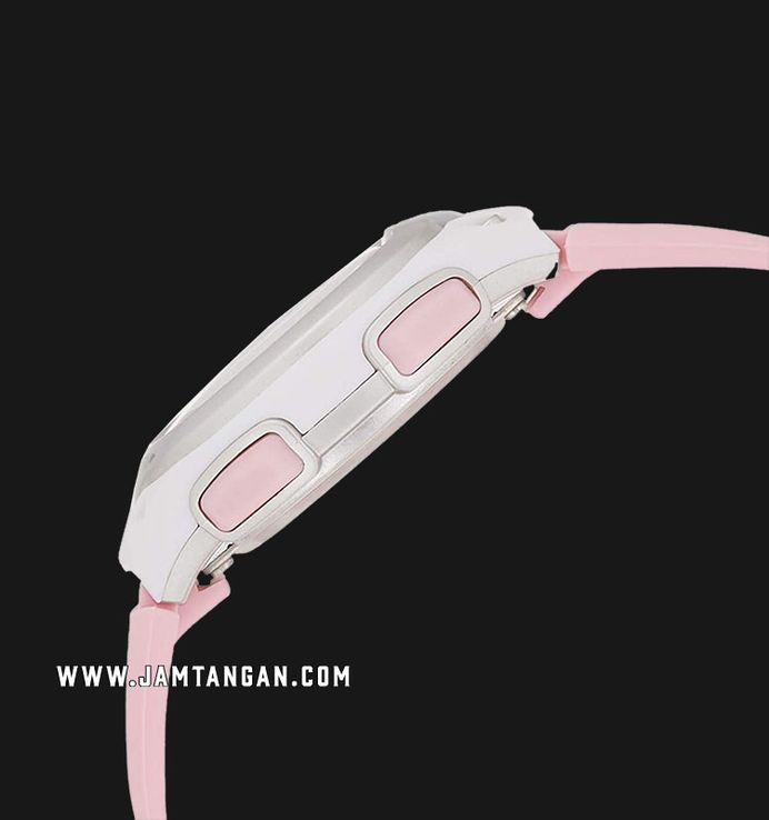Casio General LW-203-4AVDF Digital Dial Pink Resin Band