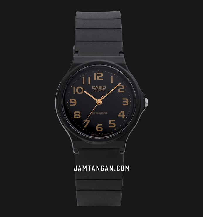 Casio General MQ-24-1B2LDF Classic Black Dial Black Resin Band