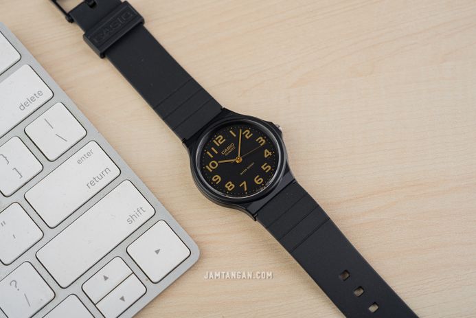Casio General MQ-24-1B2LDF Classic Black Dial Black Resin Band