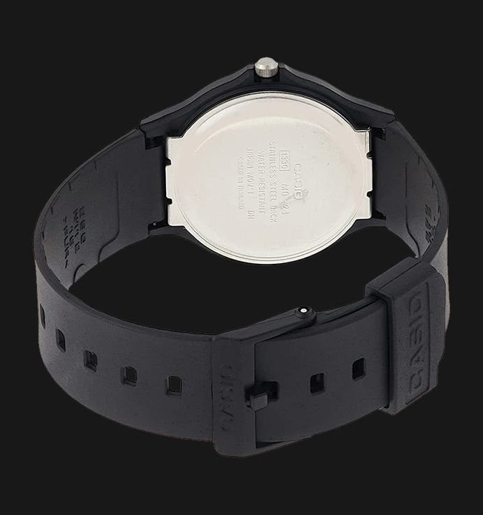 Casio General MQ-24-7B2LDF Classic Man White Dial Black Resin Band