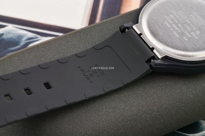 Casio General MQ-24B-8BDF Pop Analog Grey Dial Grey Resin Band