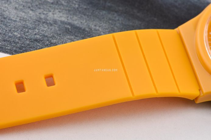 Casio General MQ-24B-9BDF Pop Analog Yellow Dial Yellow Resin Band