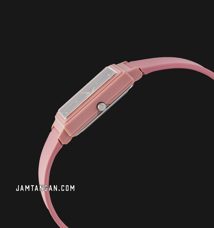 Casio General MQ-38UC-4ADF Black Dial Matte Pink Resin Band