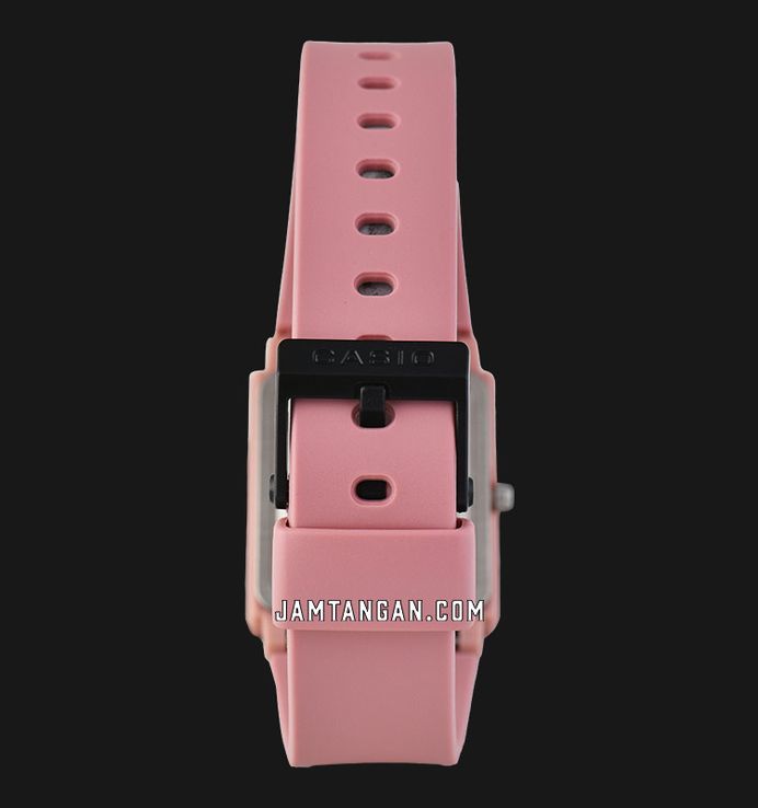Casio General MQ-38UC-4ADF Black Dial Matte Pink Resin Band