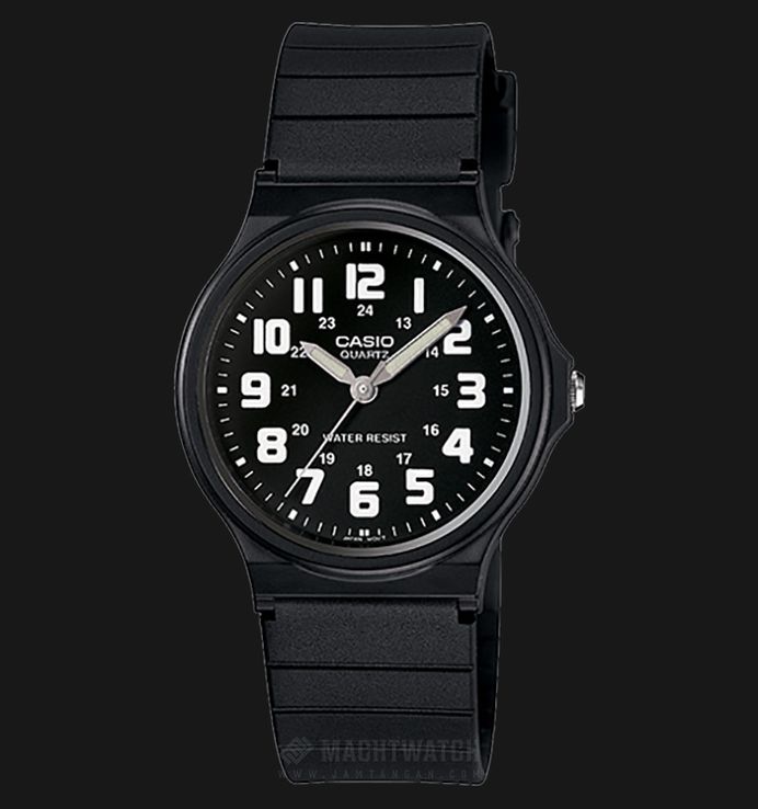 Casio General MQ-71-1BDF Classic Black Dial Black Resin Band
