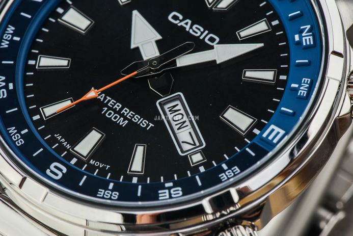 Casio General MTD-130D-1A2VDF Men Analog Dual Tone Dial Stainless Steel Band