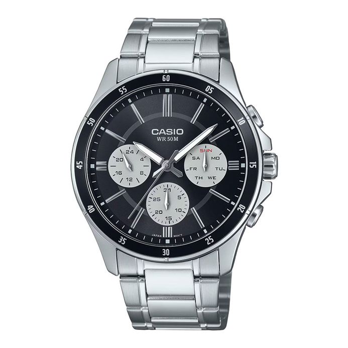 Casio General MTP-1374D-1A3 MTP-1374D-1A3VDF Multifunction Black
