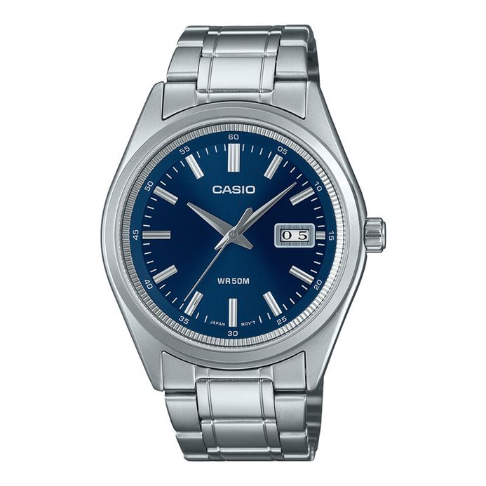 Casio General MTP-B180D-2A MTP-B180D-2AVDF Men Blue Dial Stainless