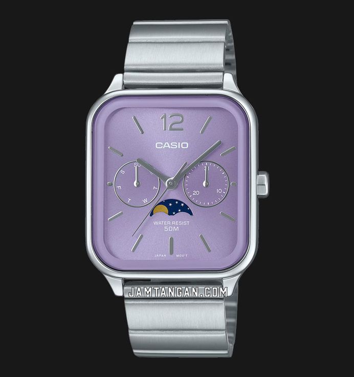 Casio General MTP-M305D-6A MTP-M305D-6AVDF Men Moon Phase Casio General MTP-M305D-6A MTP-M305D-6AVDF Men Moon Phase