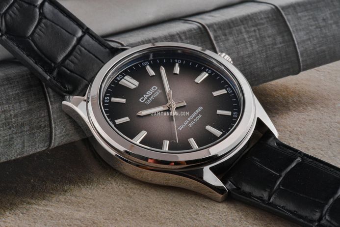 Casio General MTS-RS100L-1A MTS-RS100L-1AVDF Men Black Dial Black