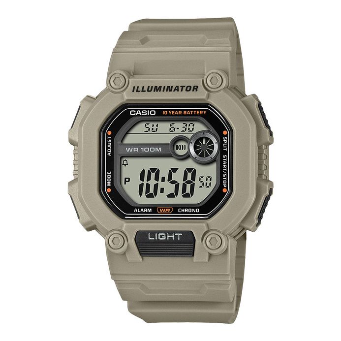 Casio General W-737HX-5A W-737HX-5AVDF Illuminator Digital Dial