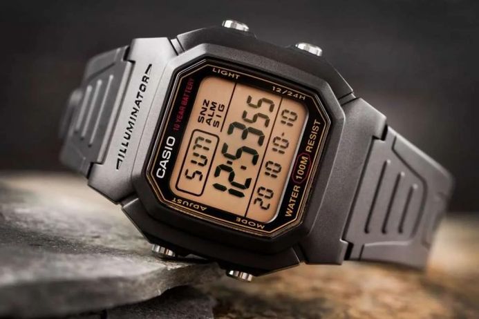 Casio Standard W-800HG-9AVDF Digital Dial Black Resin Band