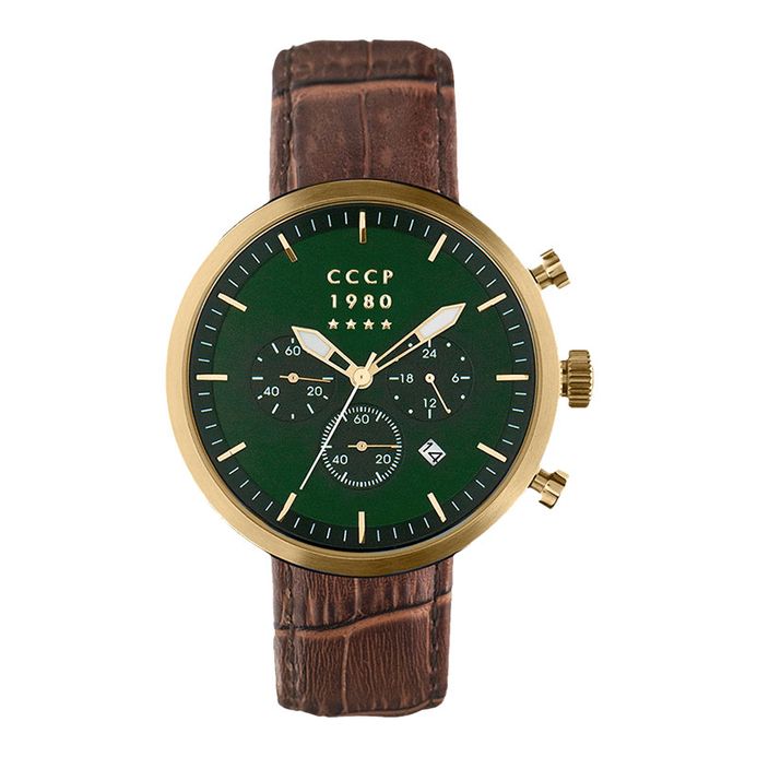 CCCP KASHALOT CP-7007-03 クォーツ Beige / Brown - CCCP