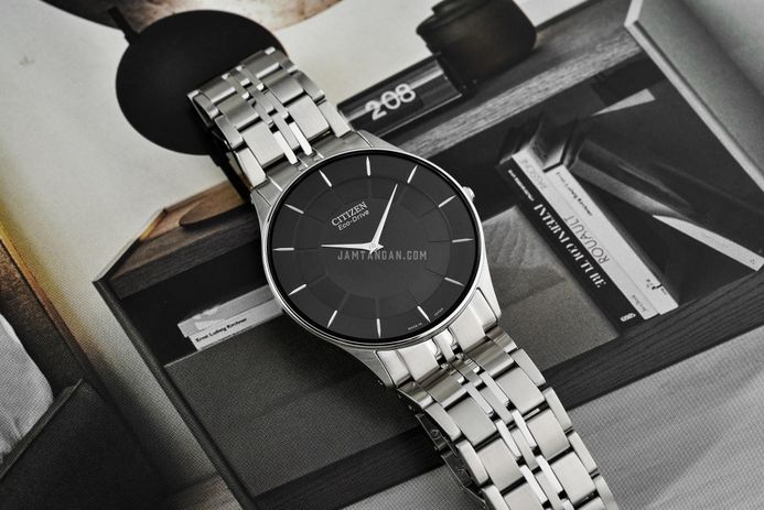 Citizen Eco Drive AR3010-65E Ladies Black Dial Stainless Steel Strap (JDM)