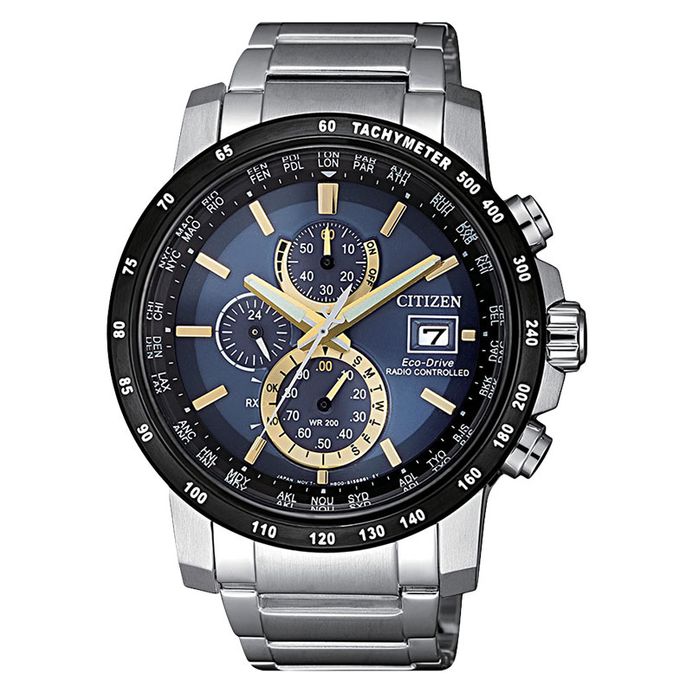 Chronograph Citizen At8124 Citizen AT8124-83M Ecodrive Radio