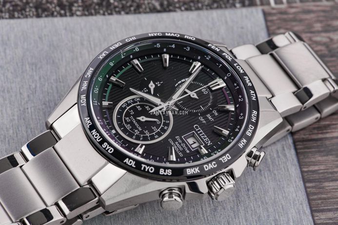 Citizen Eco-Drive AT8154-82E Radio Controlled Chronograph Men